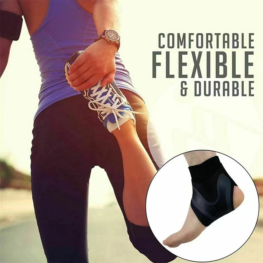 Ankle Brace Support - Meia de Compressão Respirável para Tornozelo,