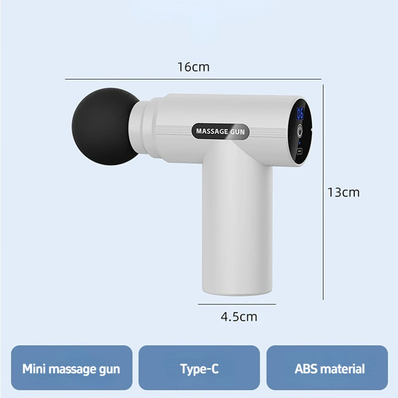 Massage Gun Deep Tissue - Usb mini pistola de massagem fáscia