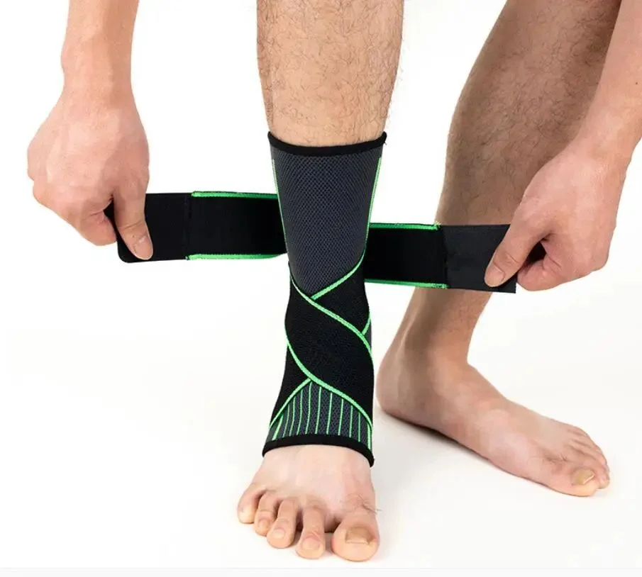 Ankle Brace Support - Protetor de Tornozelo Esportivo de Compressão,