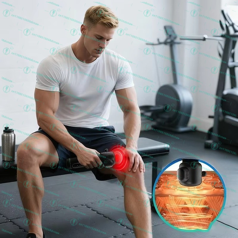 Massage Gun Deep Tissue - Massageador Profissional de Vibração para Tecidos