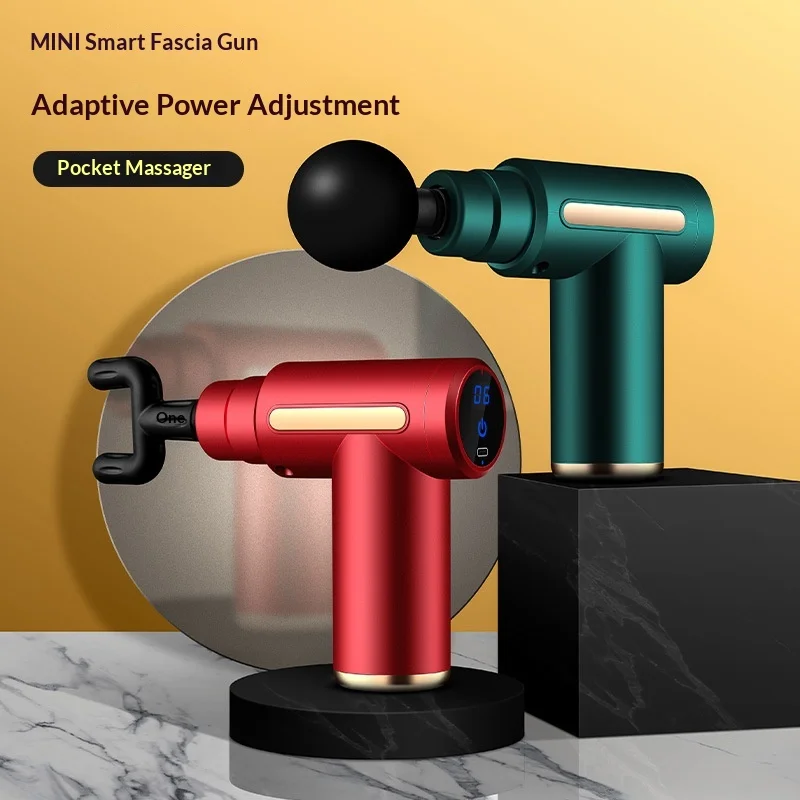 Mini pistola de massagem portá - Massage Gun Deep Tissue avaliação e preço