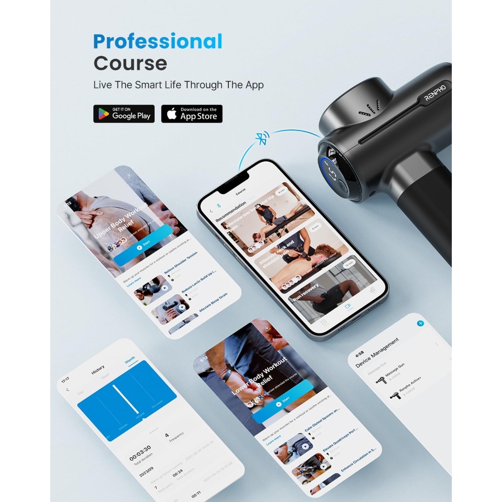 Pistola de Massagem com Aqueci - Massage Gun Deep Tissue avaliação e preço