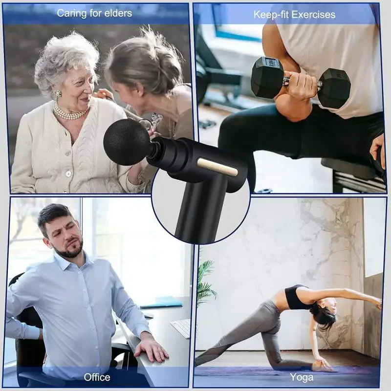 2024 portátil fáscia arma corp - Massage Gun Deep Tissue avaliação e preço