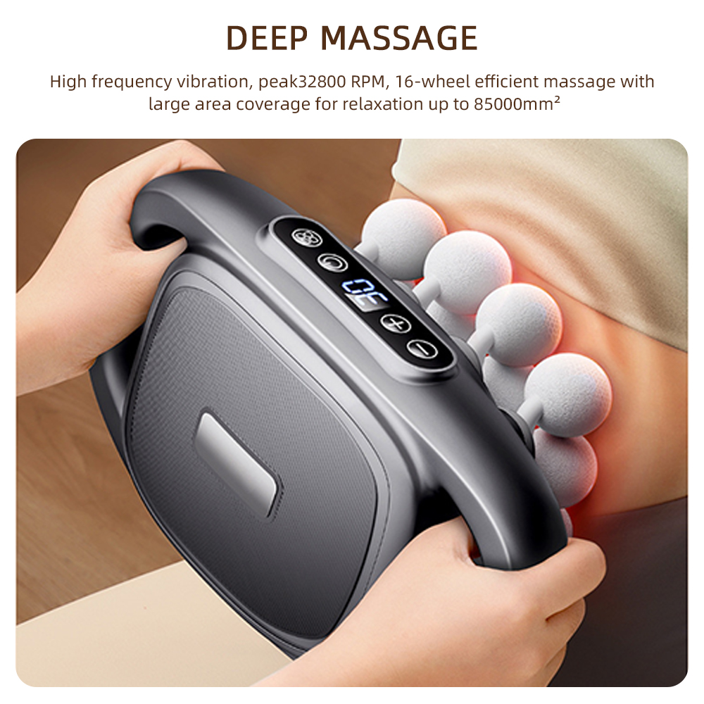 Pistola de massagem corporal c - Massage Gun Deep Tissue avaliação e preço