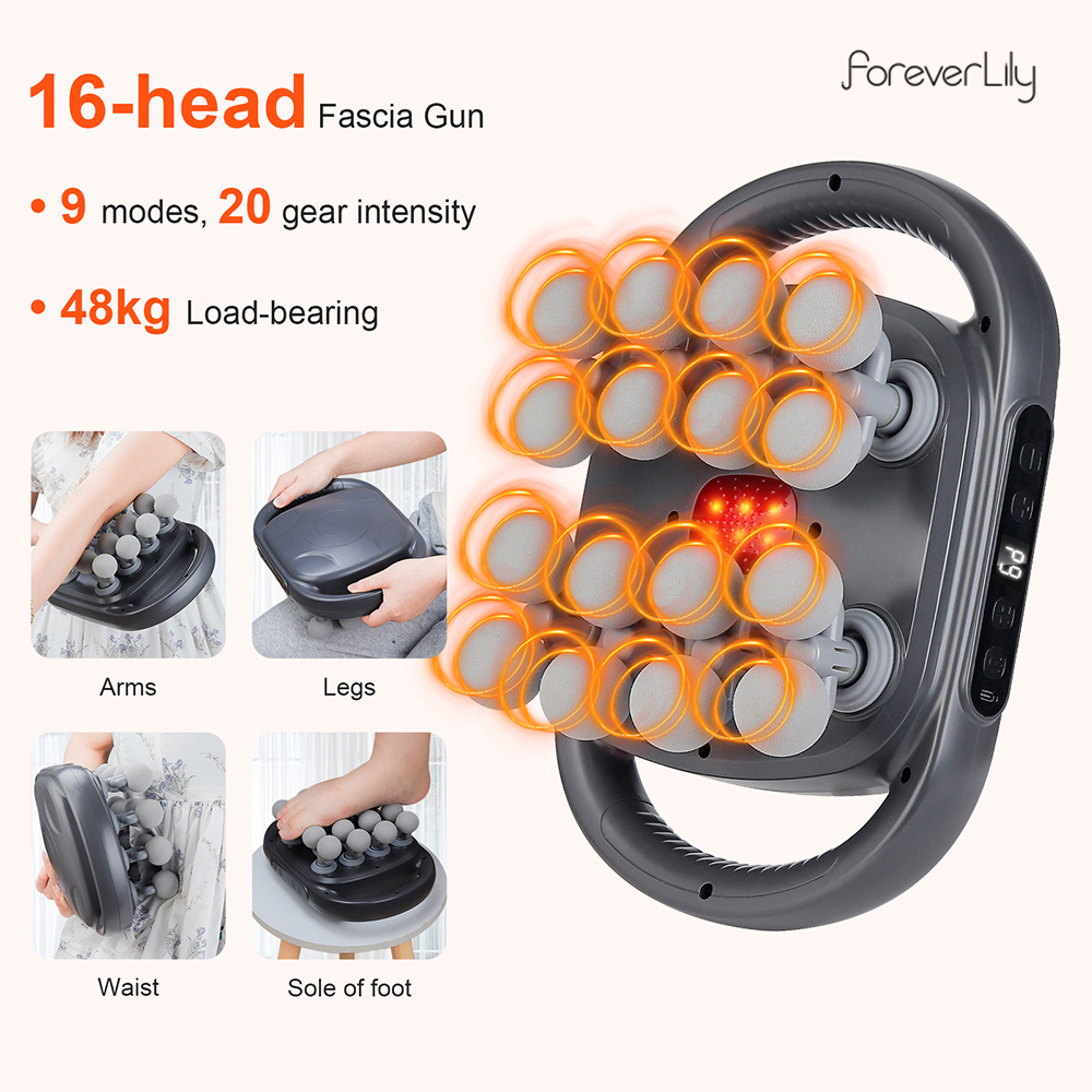 Pistola de massagem corporal c - Massage Gun Deep Tissue avaliação e preço