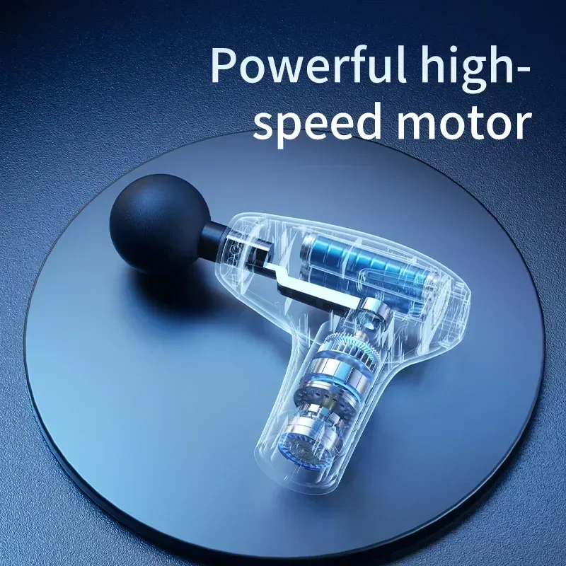 Pistola de fáscia funcional mu - Massage Gun Deep Tissue avaliação e preço