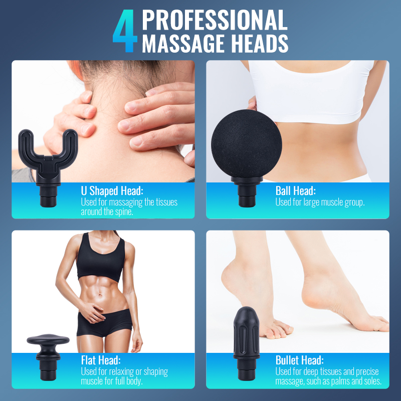 Massageador Muscular de Cabo L - Massage Gun Deep Tissue avaliação e preço